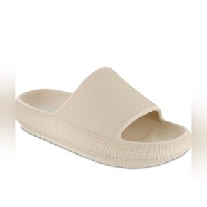 MIA Lexa Cloud Cushion EVA Foam Slide Sandals - Sand